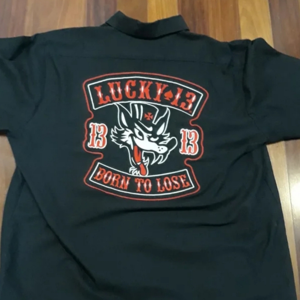 Lucky 13 button down shirt